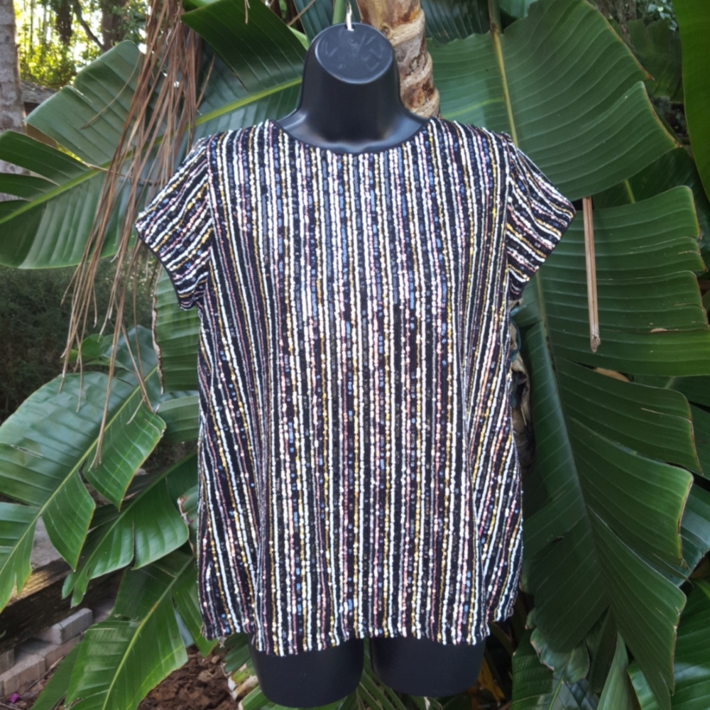 Sequin top